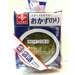日本永井8P味付調味海苔片8包入