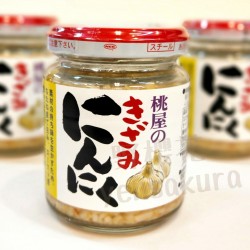 日本桃屋蒜頭泥醬罐125g4902880051393